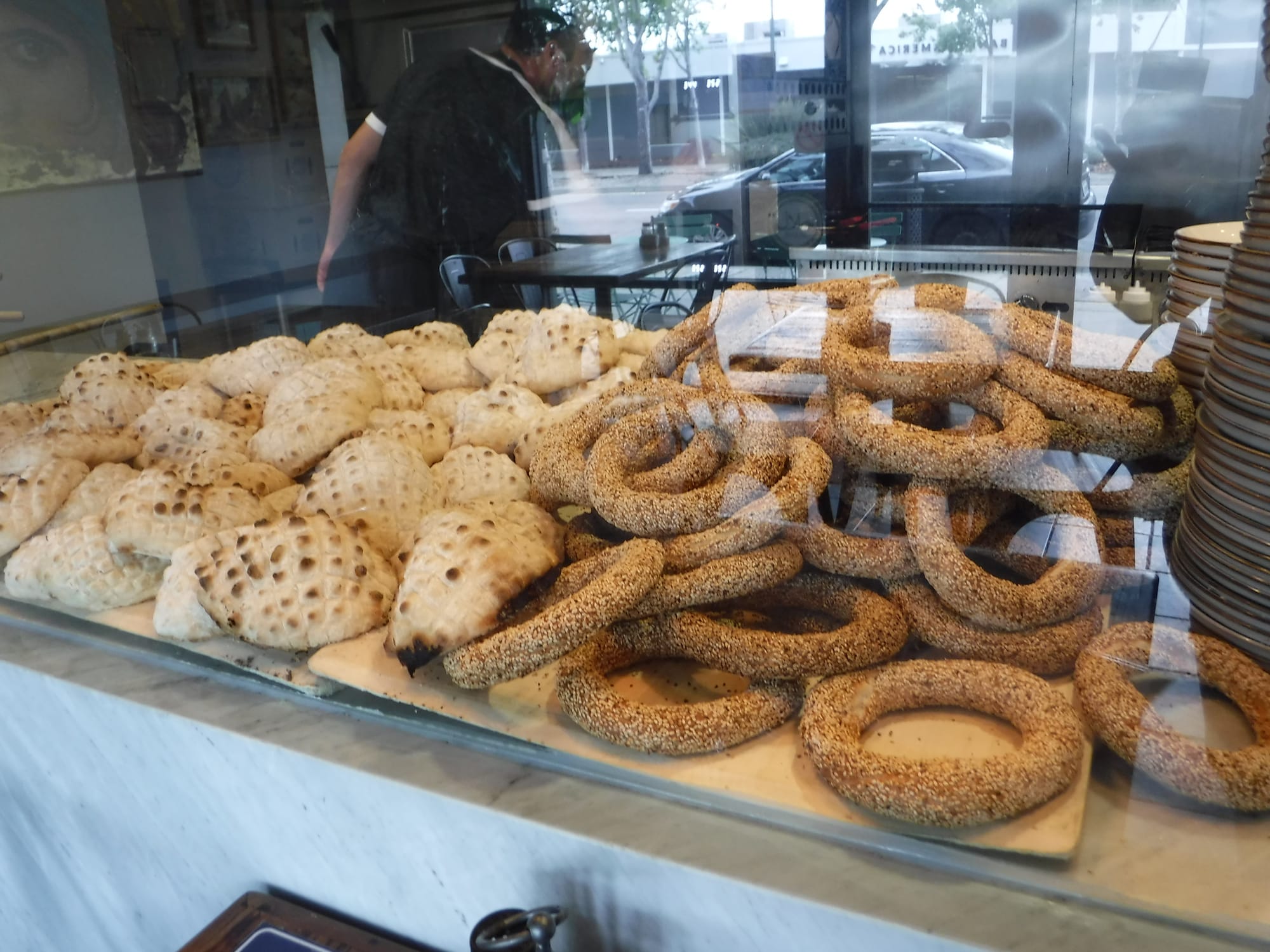 a good sandwich - the simit breakfast sandwich at simurgh