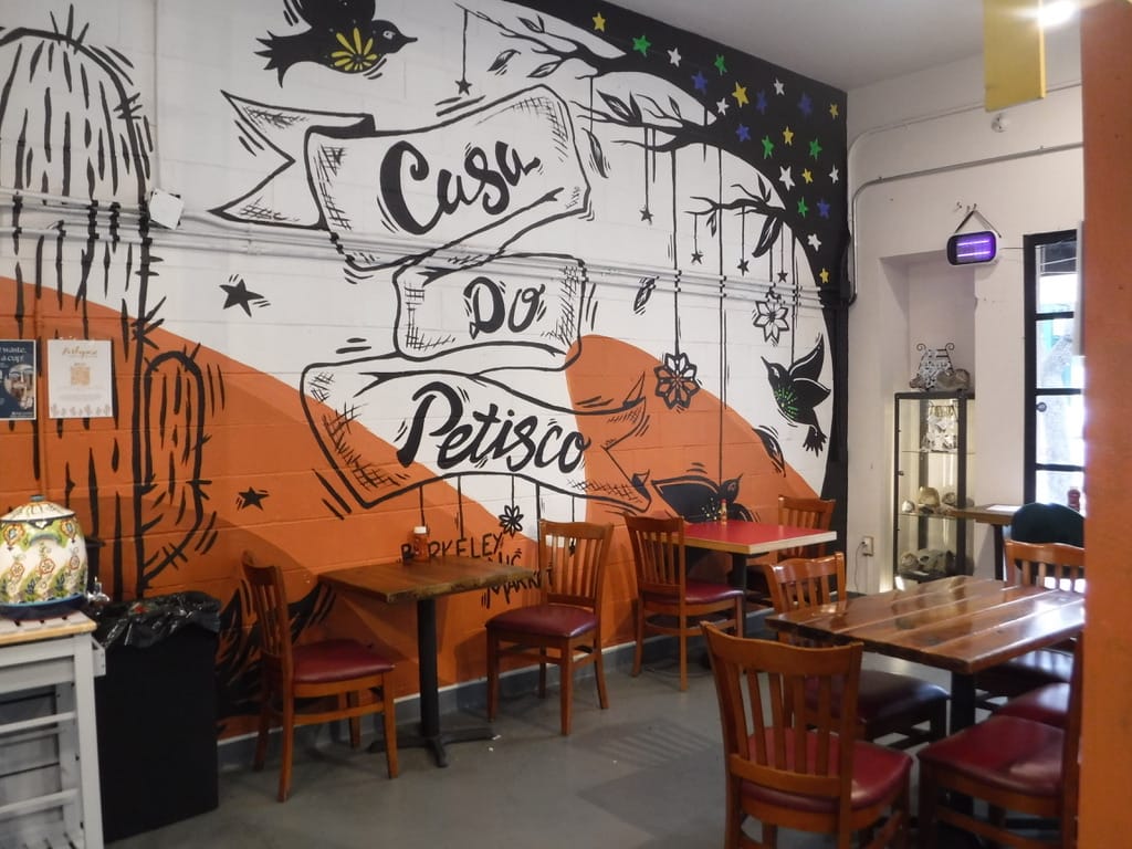 a good sandwich - brazilian chicken salad at casa do petisco