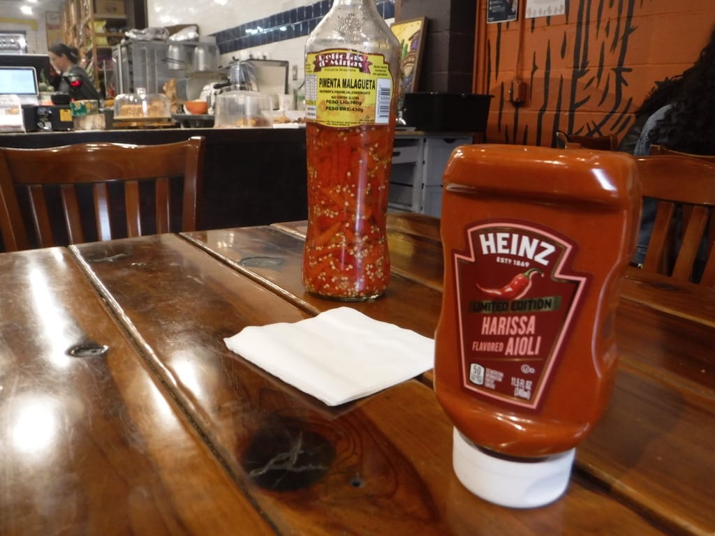 a good sandwich - brazilian chicken salad at casa do petisco