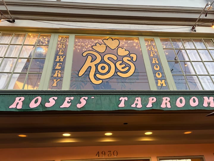 roses' taproom to close